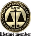 NACDL | National Association of Criminal Defense Lawyers | 1958 | Lifetime Member